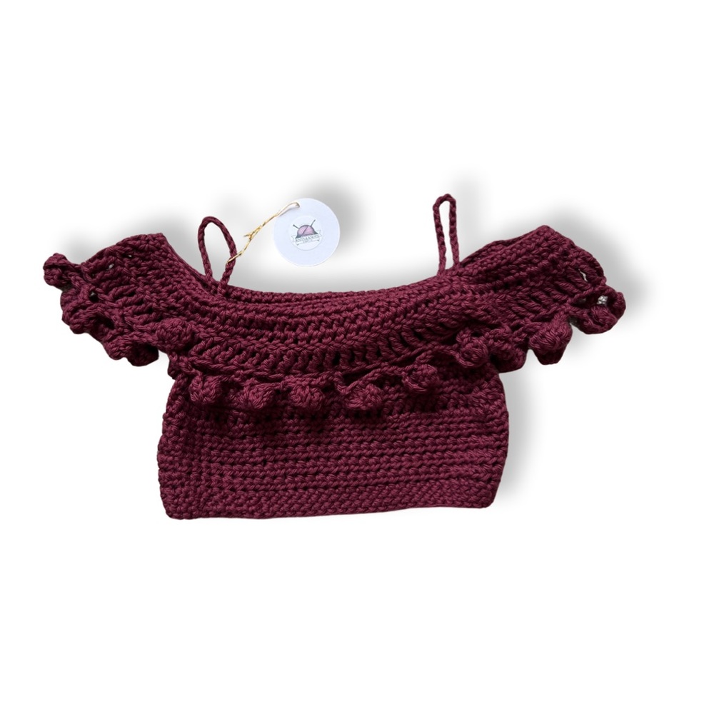 Crochet crop top